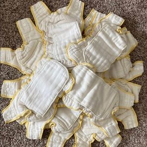12 Cloth-eez Workhorse Fitted Organic Small Diapers